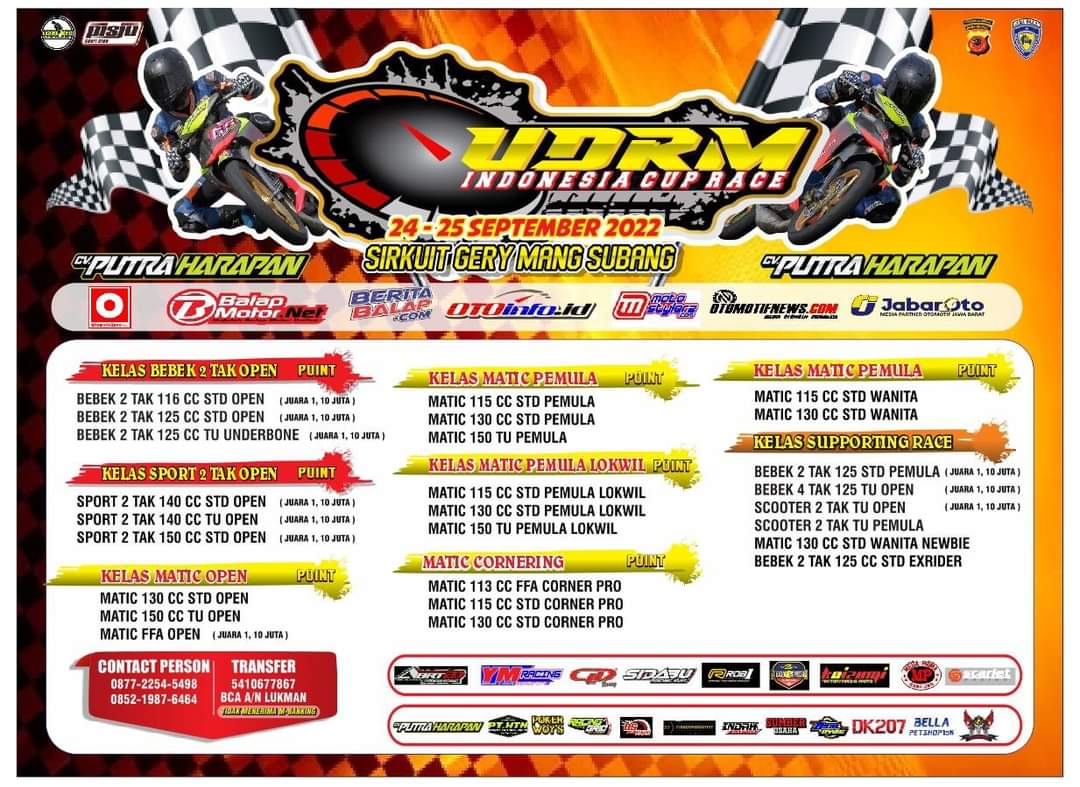 UDRM Indonesia Cup Race
