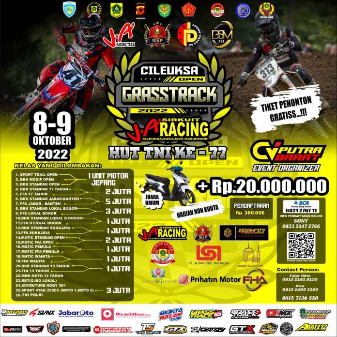 Cileuksa Open Grasstrack 2022
