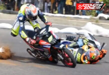 Siapa Salah Sayang Ditikungan Sirkuit Bira?? Sirkuit Bira