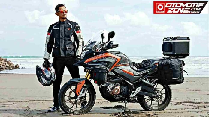 Modifikasi Keren Sang Chef Asal Ciamis Pilih Adventure Touring