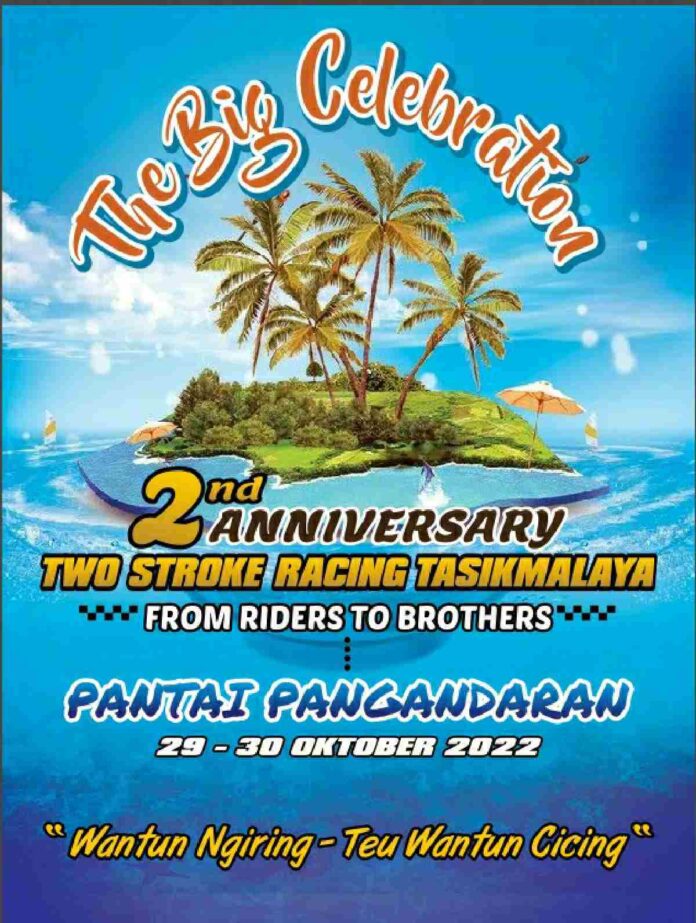 Two Stroke Racing Tasikmalaya Rayakan Anniversary di Pantai Pangandaran Two Stroke Racing Tasikmalaya Rayakan Anniversary di Pantai Pangandaran
