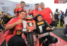 Best Action Aldiaz Aqsal, Di Gencet Malah Meroket Pada Race 2 Final Oneprix Tasikmalaya