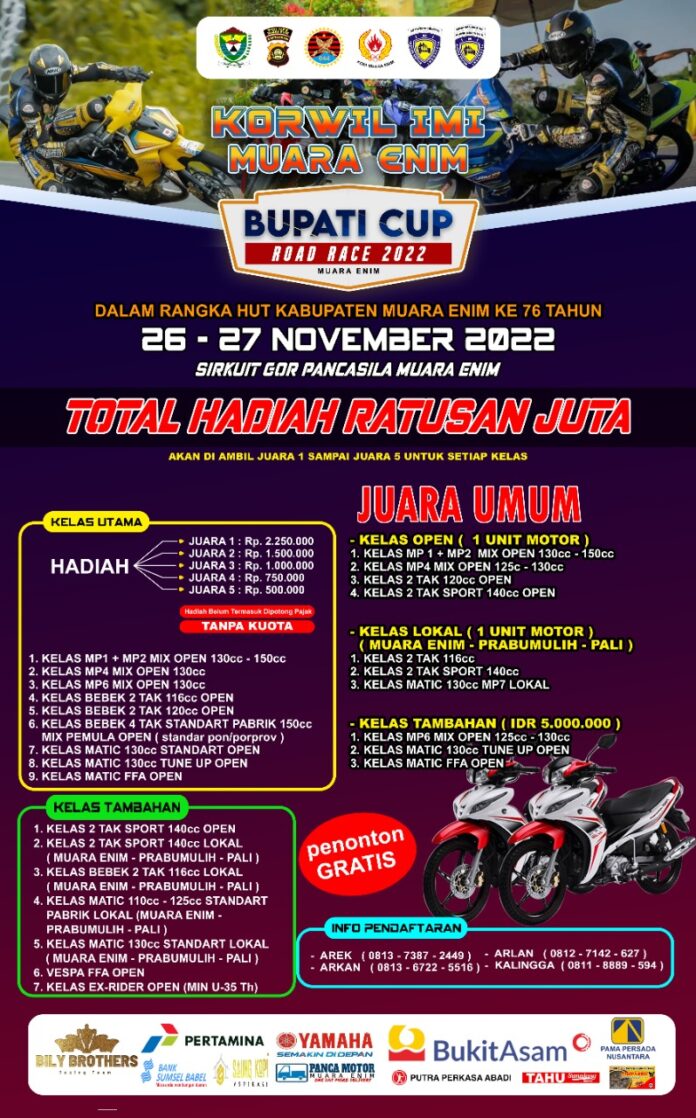 Road Race Muara Enim