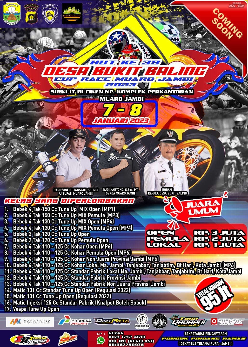 Road Race Muaro Jambi