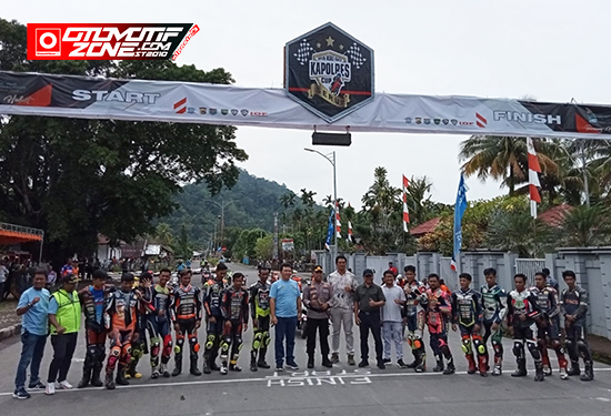 Road Race Serui Sukses Digelar, Kapolres Ketagihan Road Race Serui Sukses Digelar, Kapolres Ketagihan