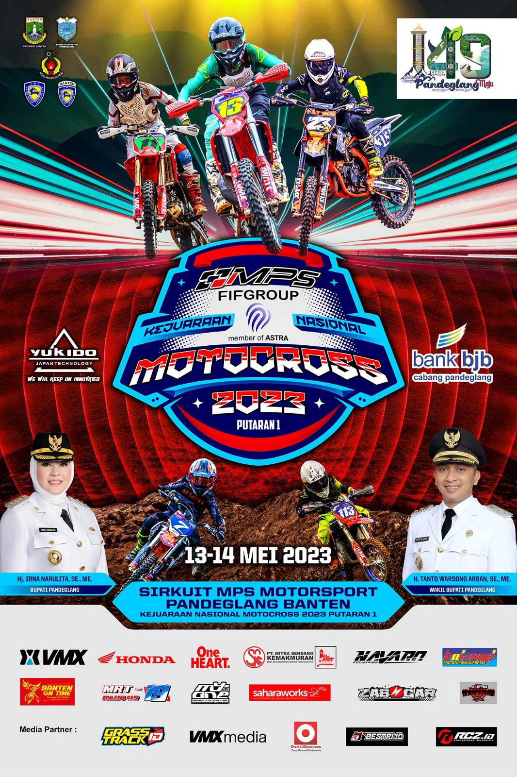 Kejurnas Motocross 2023 Putaran 1 Siap Bergulir, Banten Punya Hajat