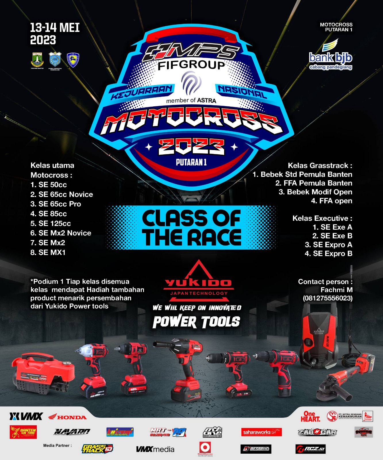 Kejurnas Motocross 2023 Putaran 1 Siap Bergulir, Banten Punya Hajat