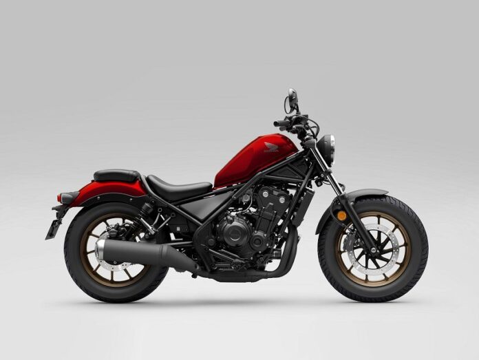 Honda Rebel Merah