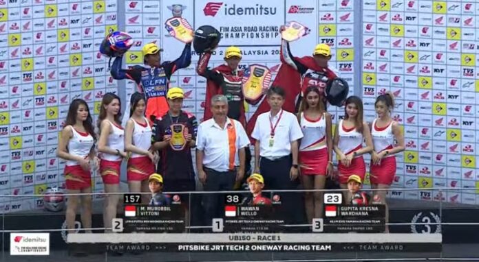 Race 1 UB150 ARRC Sepang Wawan Wello Juara