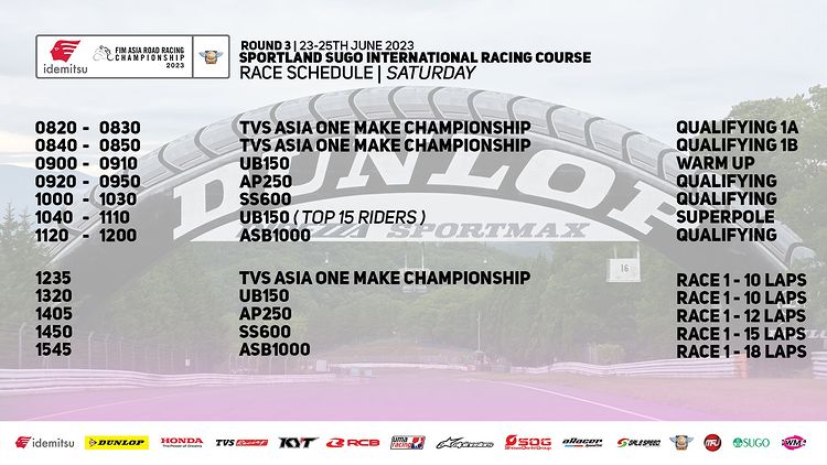arrc schedule