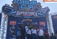 Juara Moto 1 Bebek Modif Open Seri 3 Kasal Cup JC Supertrack Salatiga, Lantian Juan Berhasil Jaga Mesin