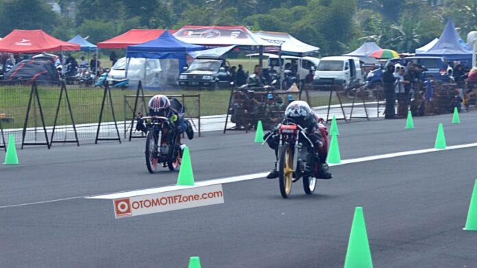 Lanud Wiriadinata Tasikmalaya Inisiasi Gelaran Drag Bike
