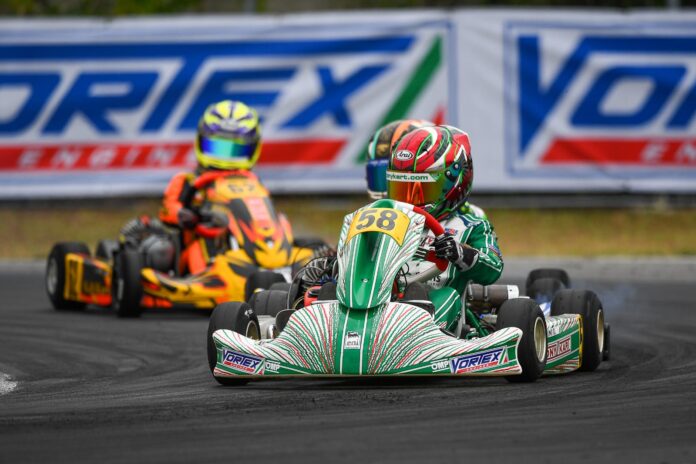 Oliver Sini Bikin Bangga Indonesia di Italian ACI Karting Championship