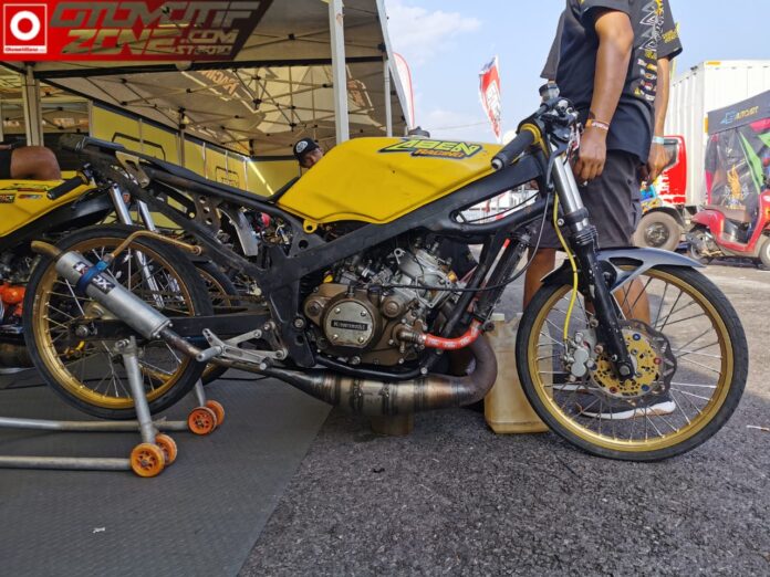 Penyisihan KWR IDC 2024 Istimewa!!! Gery Cetak 6.9 Detik Bawa Ninja Std 155cc Aben Racing Sanjaya (1)