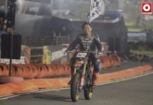 Dua Race Menang Full Benaya Farrel Juara Umum Kelas Junior Di Final Kejurnas Supermoto Boyolali