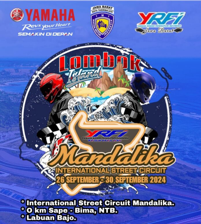 YRFI Tasikmalaya Rela Tempuh Ribuan Kilometer untuk Nonton MotoGP di Sirkuit Mandalika