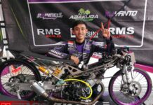 IDW RCT Seri 4 402m : Erwin Sredek Persembahkan Podium Pertama untuk Rizqi Motorsport di Super FFA Max 500cc