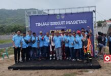 Tinjau Sirkuit Road Race Baru Di Parang, Magetan Bersama Pembalap Mario Aji dan M Adenanta