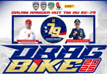 Lanud Wiriadinata dan IMI Pengcab Kota Tasikmalaya Gelar Event Drag Bike dalam Rangka HUT TNI AU ke-79 Lanud Wiriadinata dan IMI Pengcab Kota Tasikmalaya Gelar Event Drag Bike dalam Rangka HUT TNI AU ke-79