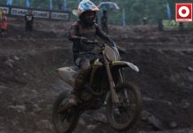 Hujan Lebat Rejeki Buat Rizky HK Menangi Moto 1 Sport Trail 4T 250 Seri 1 Cleosa Semarang