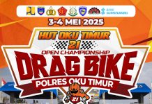 Drag Bike HUT OKU Timur ke-21 Siap Digelar: Hadiah 4 Unit Motor untuk Juara Umum Drag Bike HUT OKU Timur ke-21 Siap Digelar: Hadiah 4 Unit Motor untuk Juara Umum