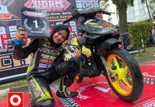 Kelewat Kencang, Eca Sabana Menang Mutlak Matic 115cc STD Pemula Banten ECA SABANA