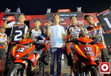Pesta Kedua Duet Youngstar HJS Suburjaya, Riki – Hafid Podium Bebek 4T TU 150cc Superprix Semarang 2025