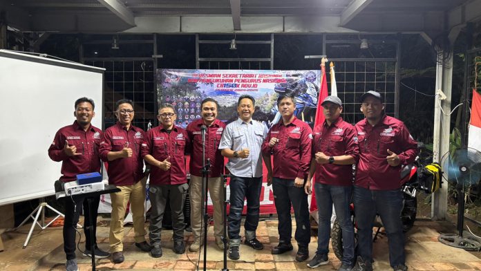 Ratusan Bikers CB150X Hadiri Peresmian Sekretariat Nasional CB150X Adventure Indonesia di Depok