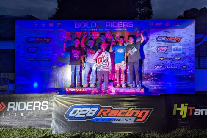 Raka Komang & Muh. Nur Iksan Kuasai Gowa Drag Bike Championship 2025