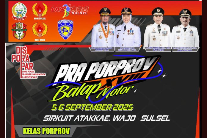 Pra Porprov Cabor Balap Motor Sulawesi Selatan Bakal Panas