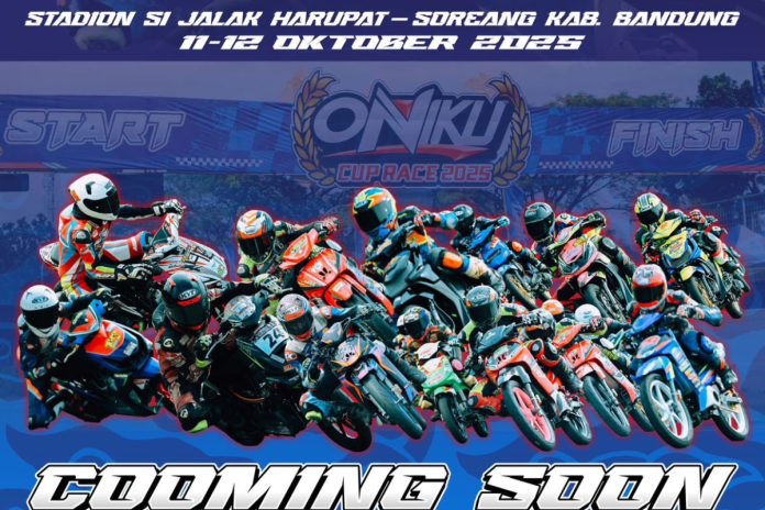 ONIKU Cup Race 2025 Part 2 Siap Digelar di Bandung Oktober Mendatang