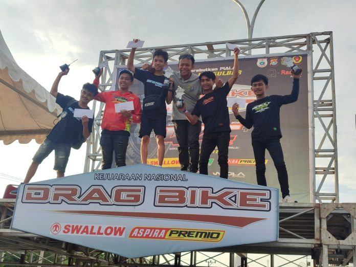 HASIL KEJUARAAN KEJURNAS DRAG BIKE MAMUJU