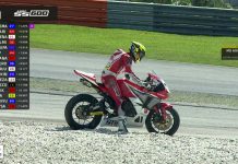 Dua Andalan Adenanta Dan Wahyu Nugroho Crash di Race 1 SS600 ARRC Sepang