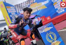 Bayar Kegagalan, Nicky Hayden Juara Race 2 Bebek 4T 150cc TU Novice Grand Final Motoprix Mijen