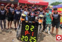 Hasil Istimewa, Jefri Bule Double Juara Nasional Grasstrack 2025