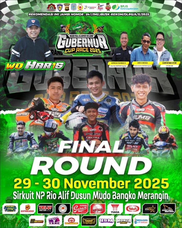 Grand Final Kejurprov IMI Jambi – Gubernur Cup Race 2025