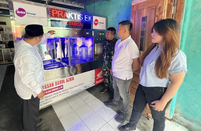 Melalui Honda Bikers Day, Daya Group dan DAM Berikan Bantuan Mesin Air Minum untuk Yayasan Darul Azkia