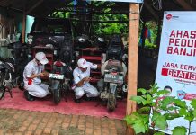 AHASS Gelar Servis Gratis untuk Korban Banjir di Bekasi dan Karawang AHASS Gelar Servis Gratis untuk Korban Banjir di Bekasi dan Karawang