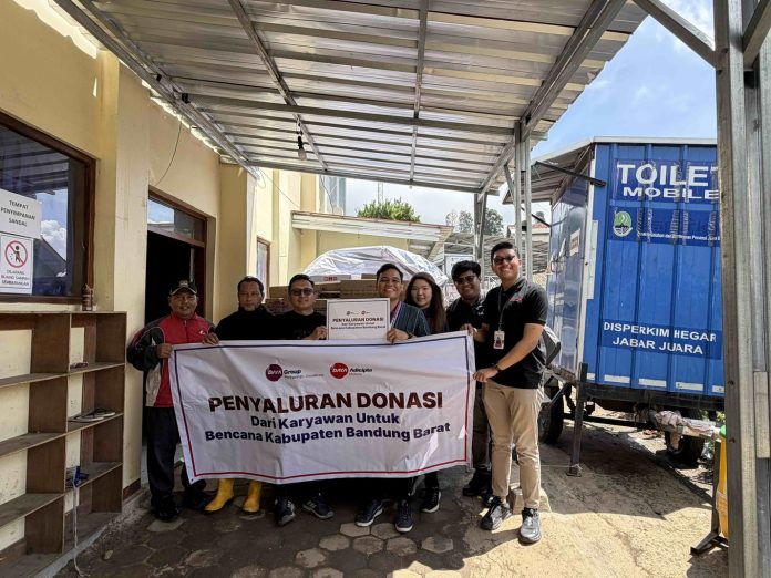 Daya Group dan DAM Salurkan Bantuan serta Gelar Servis Gratis untuk Korban Bencana Tanah Longsor di Cisarua
