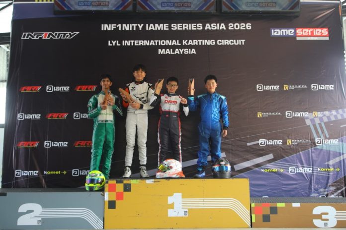 Pembalap Indonesia Tampil Kompetitif di IAME Series Asia 2026 Round 1 – Junior