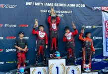 Darren A Gani “Si Anak Dewa” Sikat Runner Up IAME Asia Seri 3 Thailand 2026