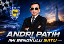 Angin Perubahan Berembus Kencang, Andri Patih Bidik Kursi Panas IMI Bengkulu