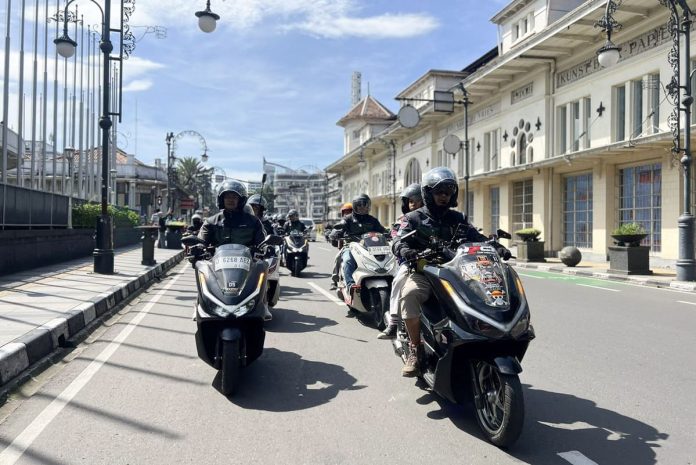 Bikers Playland, Momen Spesial Ayah dan Anak Bersama Honda di Tangkal Pinus Lembang