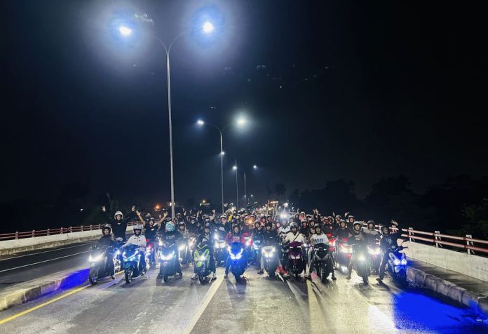 Ratusan Bikers Honda Ramaikan Vario Night Ride Tasikmalaya (1) Ratusan Bikers Honda Ramaikan Vario Night Ride Tasikmalaya