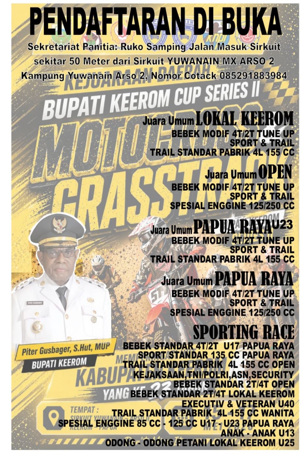 Bupati Keerom Cup Seri II