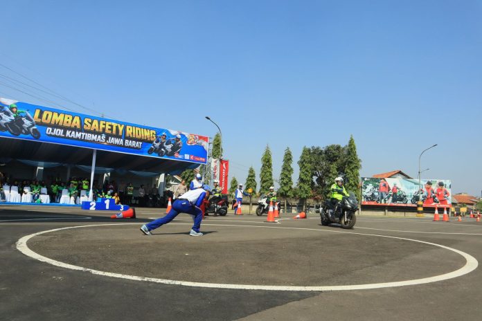 Polda Jabar dan Honda Gelar Kompetisi Safety Riding