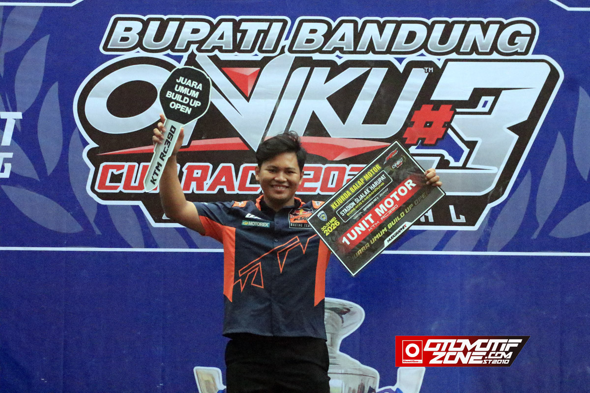 Rafly Sanjaya juara umum Supermoto bawa 1 unit KTM