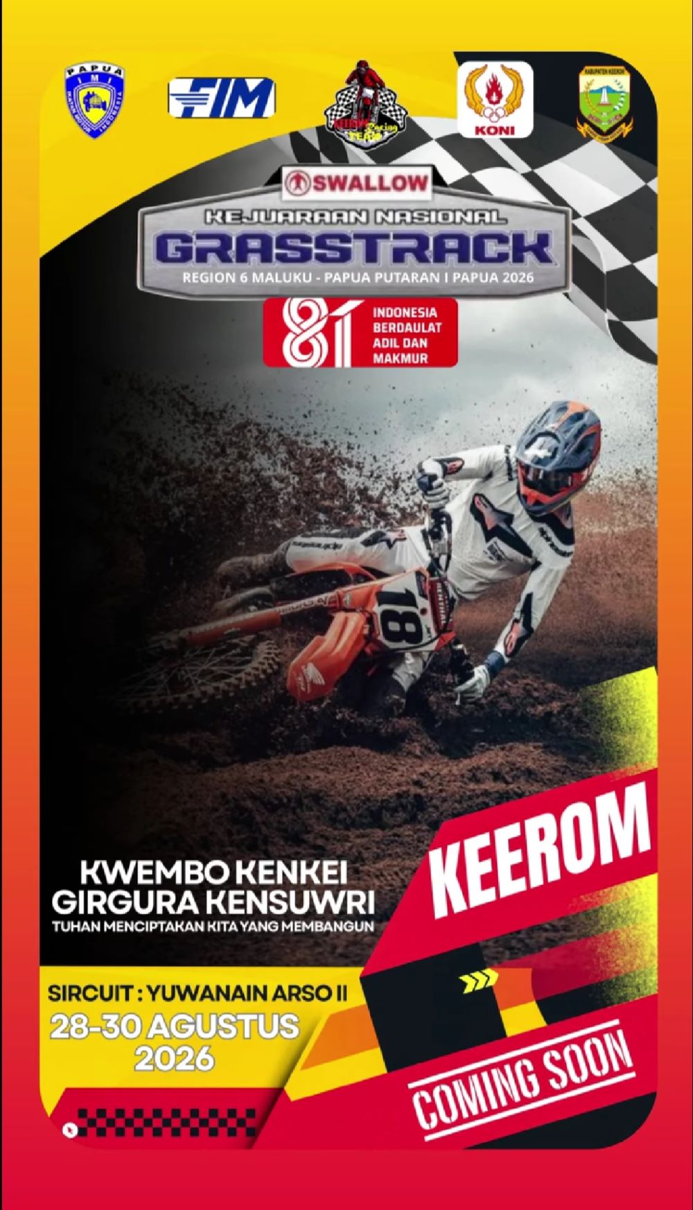 Kejurnas Grasstrack Region VI