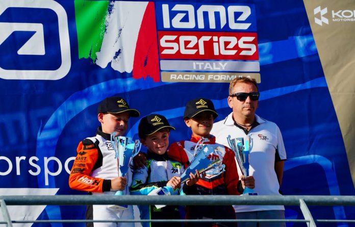 Syabil Umar Basalamah Sabet Podium 3 di IAME Series Italy Round 4